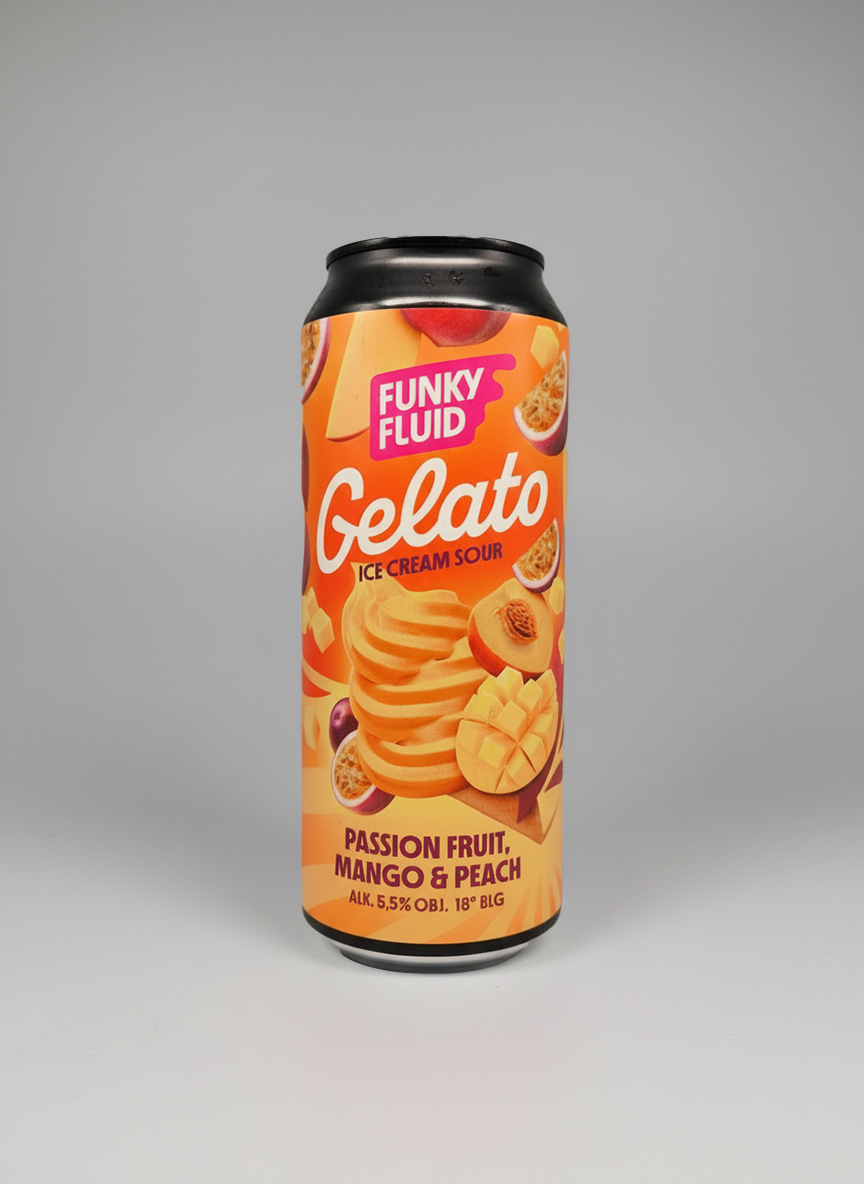 Funky Fluid - Gelato: Mango, Passionfruit & Peach 
