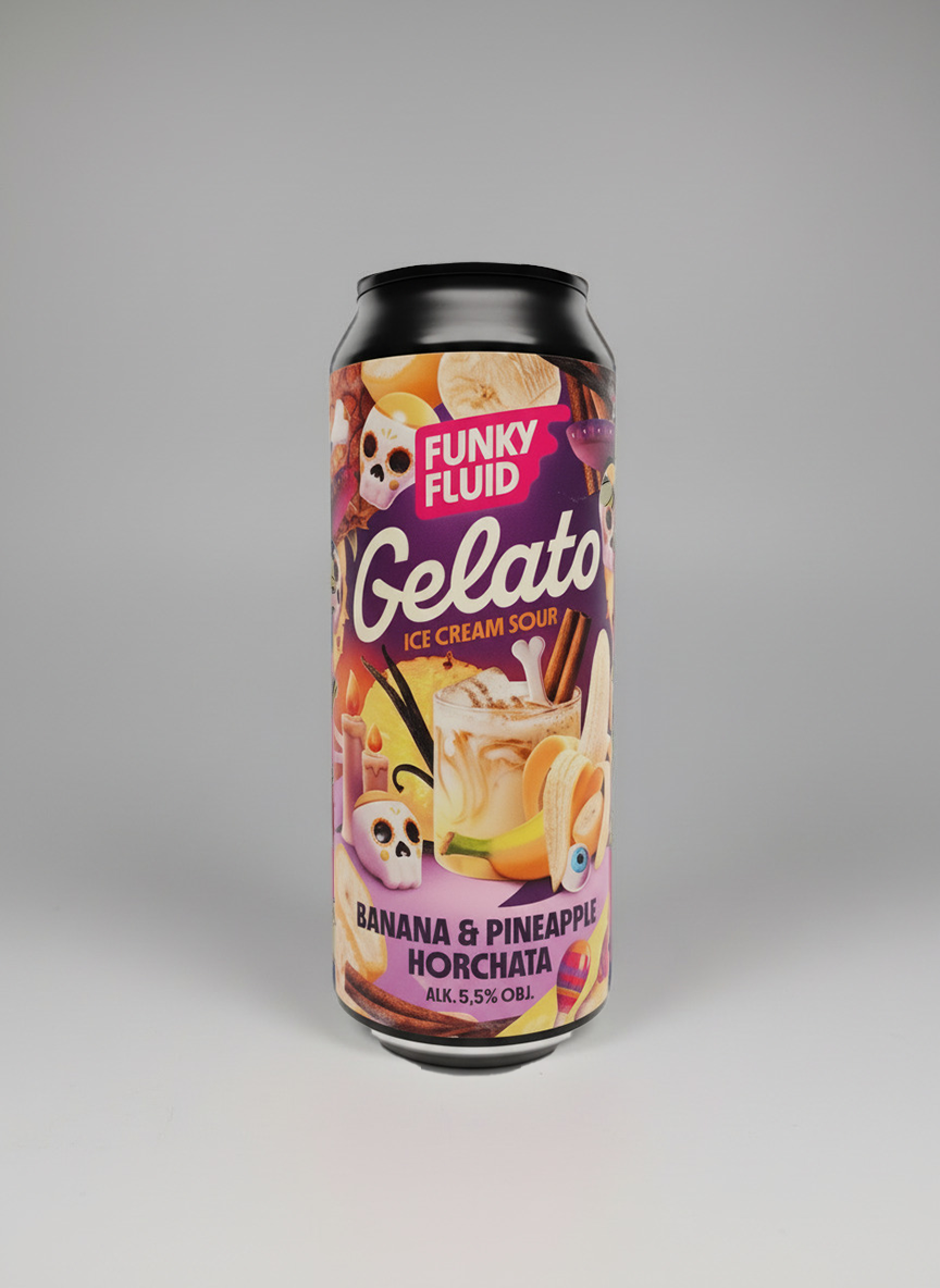 Funky Fluid - Gelato: Banana and Pineapple Horchata