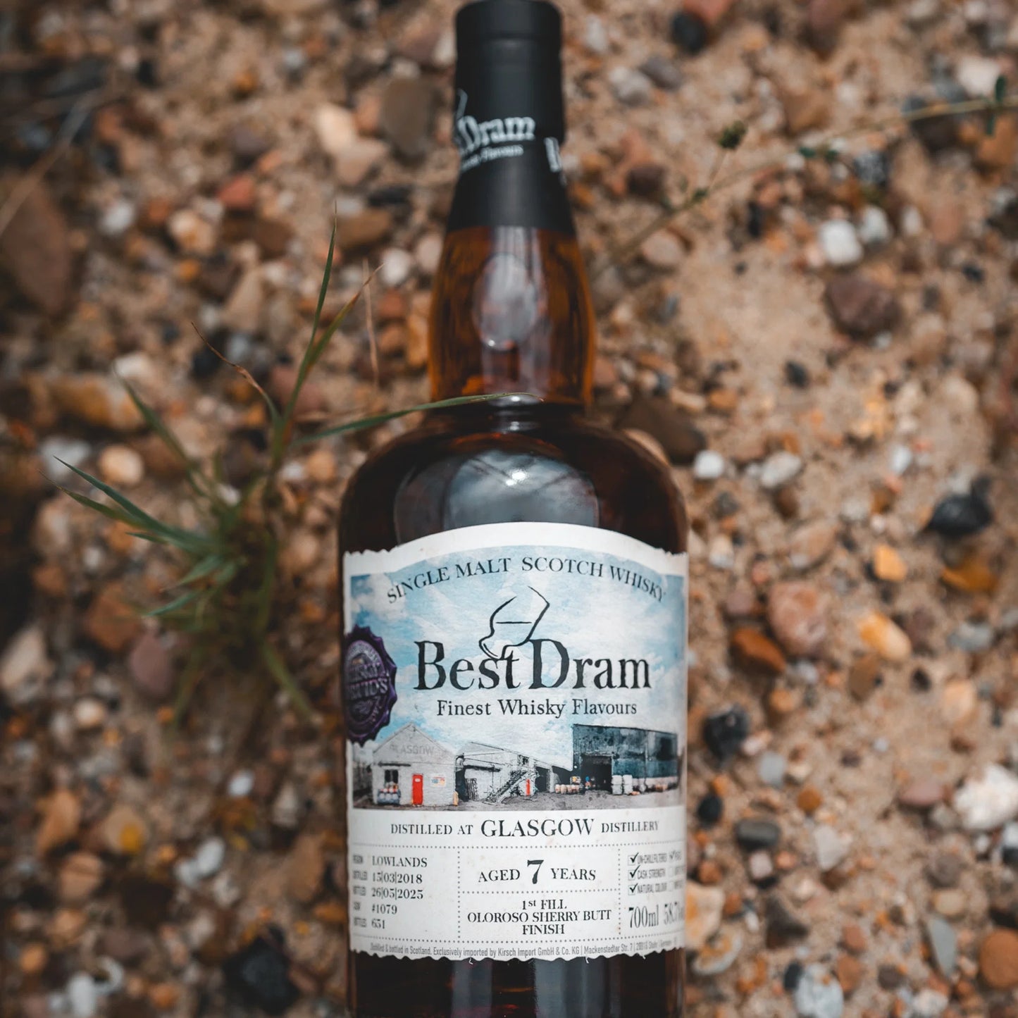 Glasgow Distillery 2018/2025 - 7 y.o. 1st Fill Oloroso Sherry Butt Finish #18/1079 (Best Dram)