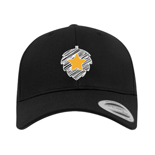 Hopfenrebell Curved Cap Hopfendolde Gelb